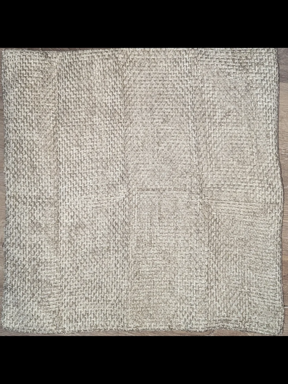 New In Box - 4 LANANAS Throw Pillow Covers only - Tan, Grey, light Grey &Cream